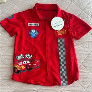 Disney little sleepies pixar cars kids shirt